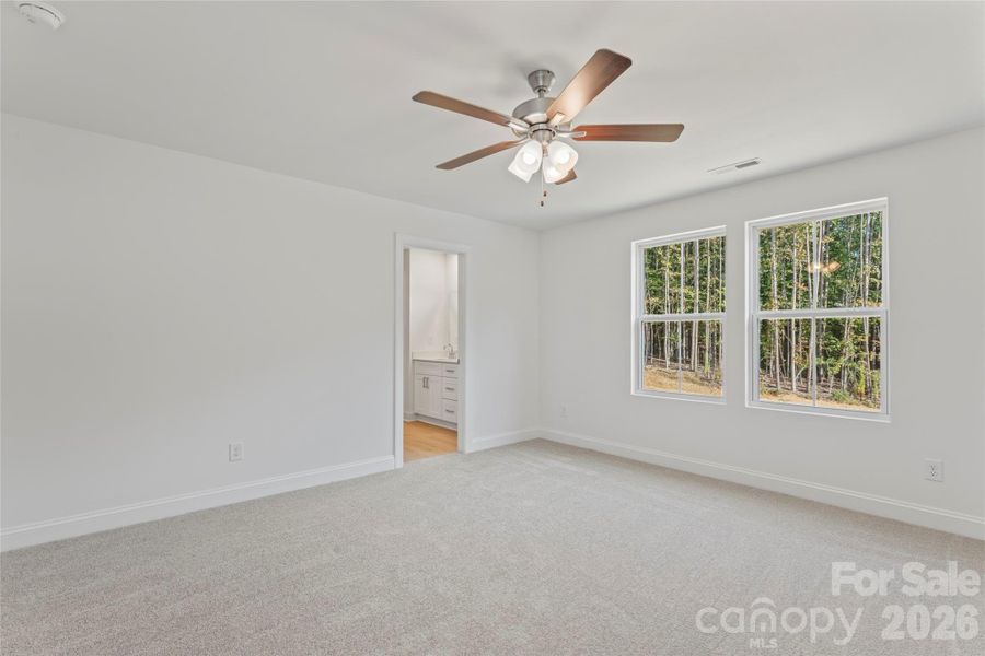 Spacious, unfurnished interior of a new home in , Albemarle (Image 24).