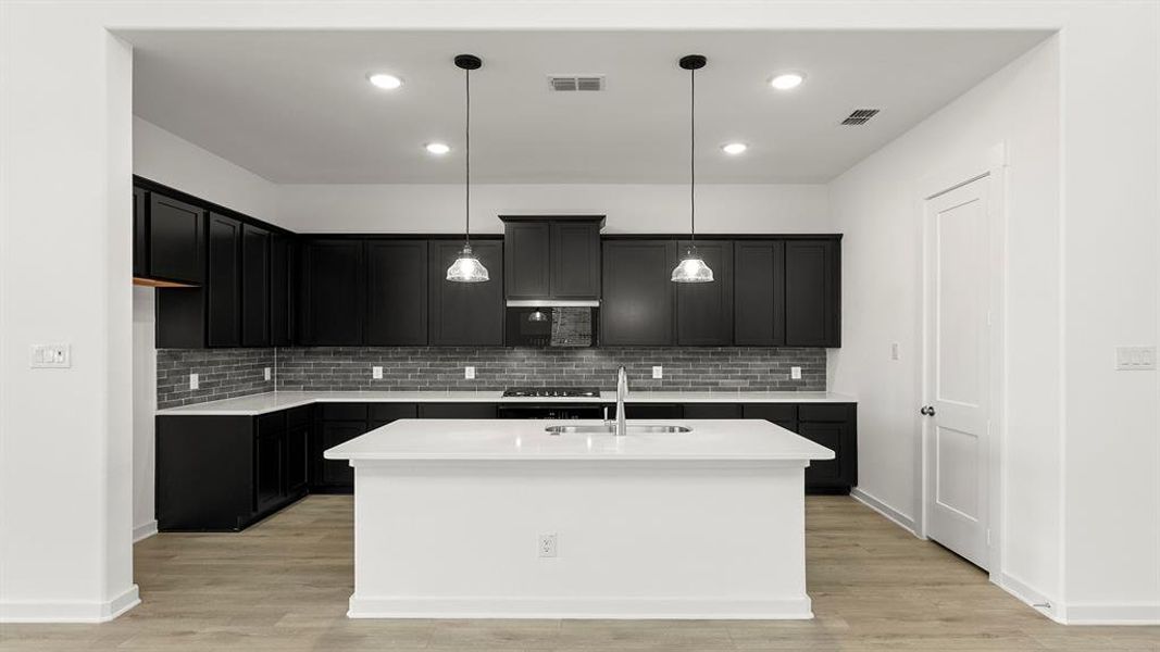 Furnished interior view inside a new home in Elevon 50s, Lavon (Image 8). Furnished interior view inside a new home in Elevon 50s, Lavon (Image 8).