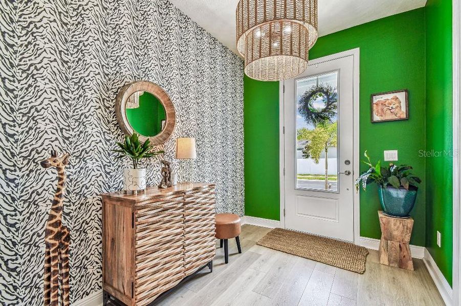 Furnished interior view inside a new home in , Tarpon Springs (Image 6).