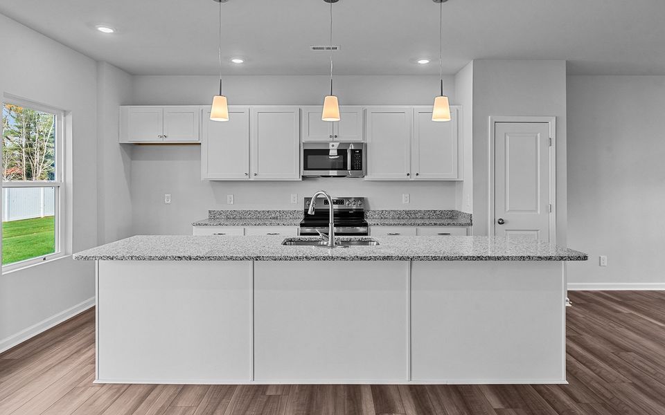 Furnished interior view inside a new home in Hanes Lake, Winston-Salem (Image 9). Furnished interior view inside a new home in Hanes Lake, Winston-Salem (Image 9).