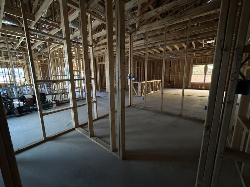 In-progress construction of a new home in Tea Farm: Presidents Series, Ravenel, SC (Image 30).