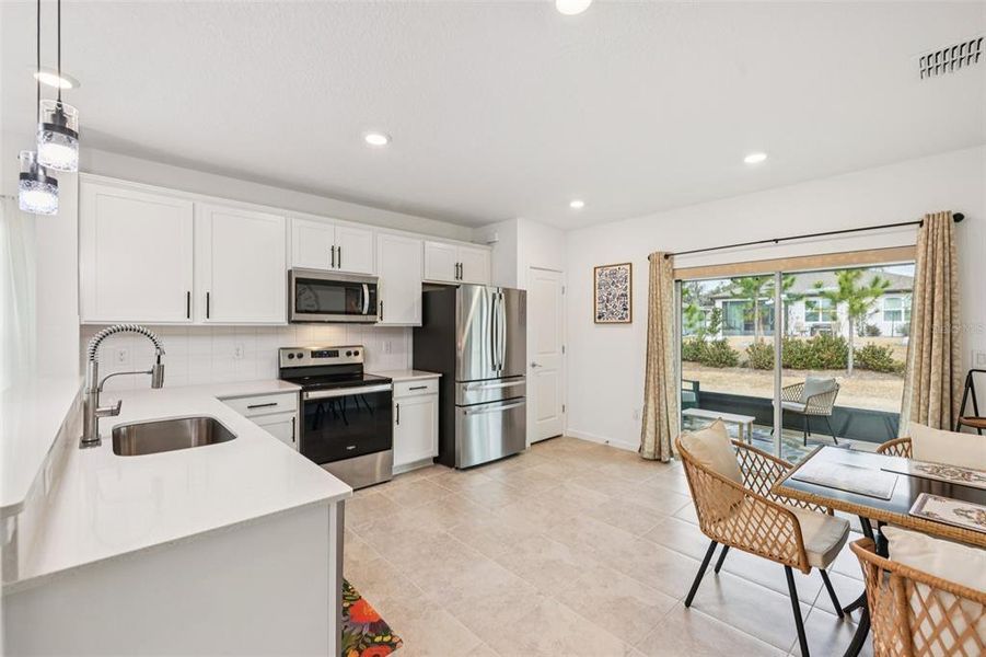 Furnished interior view inside a new home in , Ocala (Image 6).