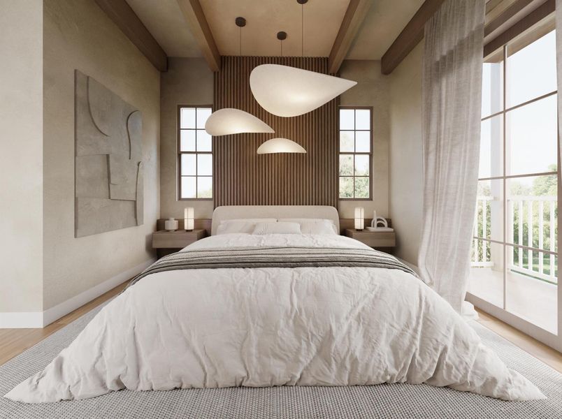 Furnished interior view inside a new home in , Delray Beach (Image 11). Furnished interior view inside a new home in , Delray Beach (Image 11).