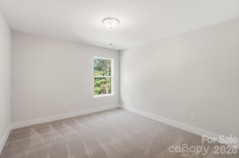Spacious, unfurnished interior of a new home in Blythe Mill Townhomes, Waxhaw (Image 20). Spacious, unfurnished interior of a new home in Blythe Mill Townhomes, Waxhaw (Image 20).
