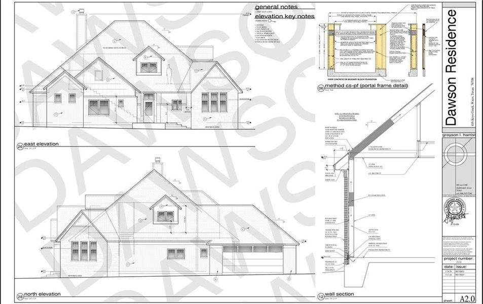 Exterior rendering of this home design in , Waco, TX (Image 3). Exterior rendering of this home design in , Waco, TX (Image 3).