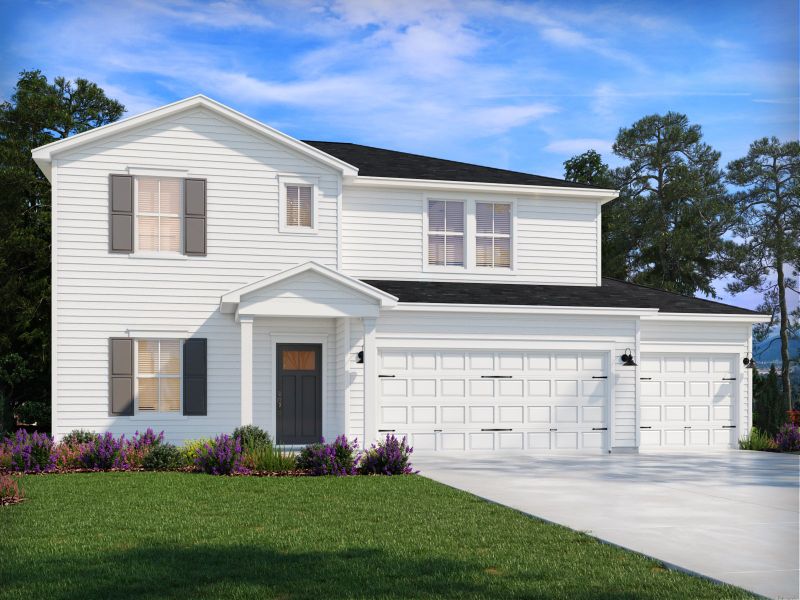 Representative exterior photo of a completed home built from the Sherwood by Meritage Homes in Briarcreek - Bronze Series, Cane Ridge, TN (Image 2). Representative exterior photo of a completed home built from the Sherwood by Meritage Homes in Briarcreek - Bronze Series, Cane Ridge, TN (Image 2).