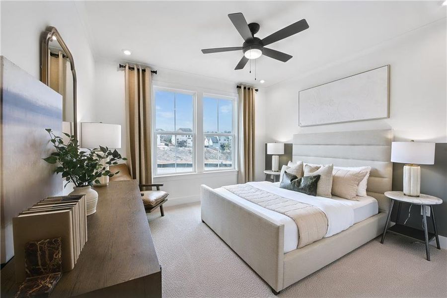 Furnished interior view inside a new home in , Villa Rica (Image 8).