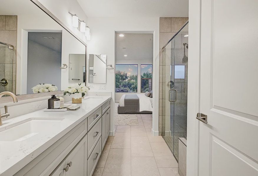 Virtually Staged Trilogy Verde River Valletta HS 941 Primary Bath - 6 of 19 Virtually Staged Trilogy Verde River Valletta HS 941 Primary Bath - 6 of 19