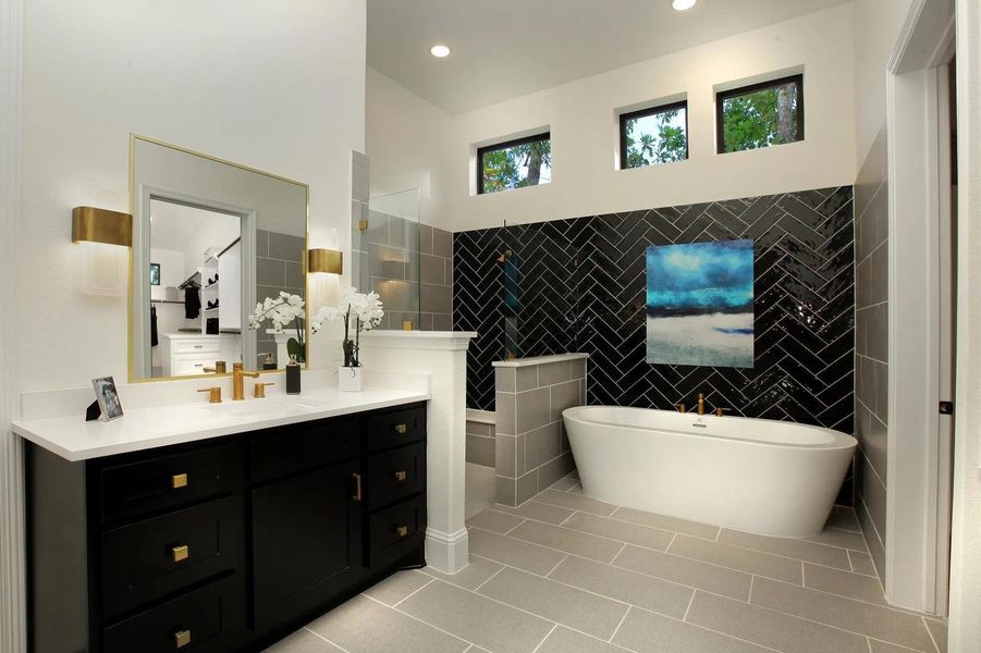 The Brynlee II Primary Bath The Brynlee II Primary Bath