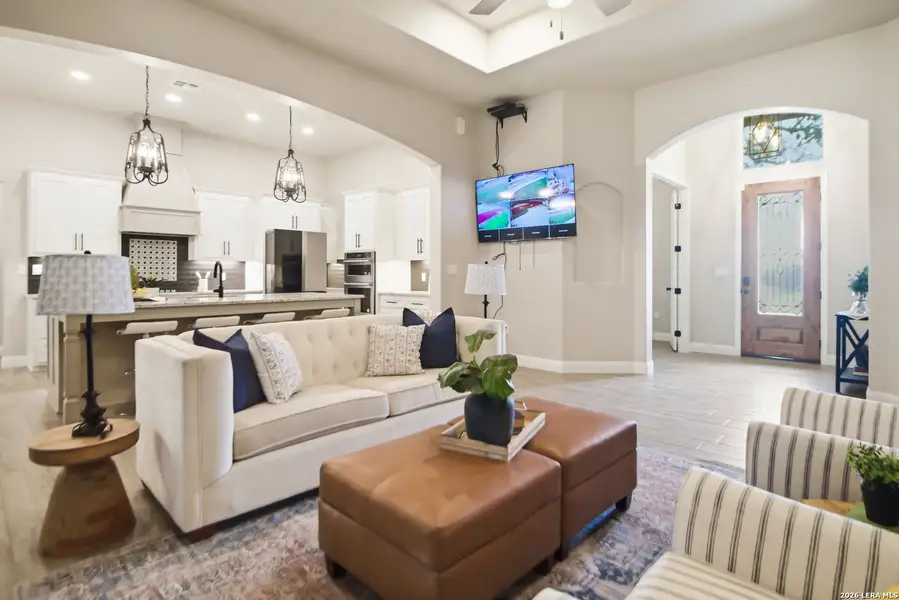 Furnished interior view inside a new home in , La Vernia (Image 8).