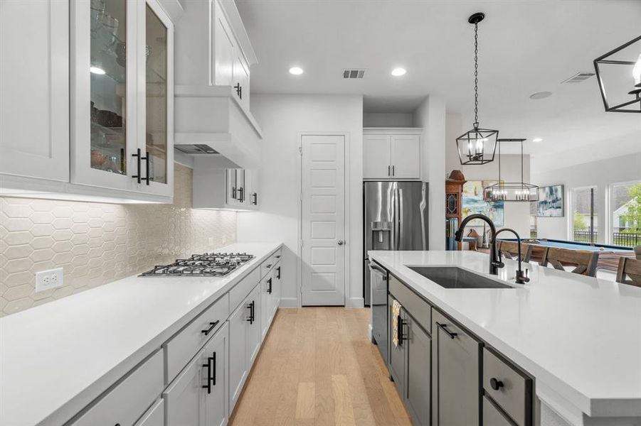 Furnished interior view inside a new home in , Fort Worth (Image 5).