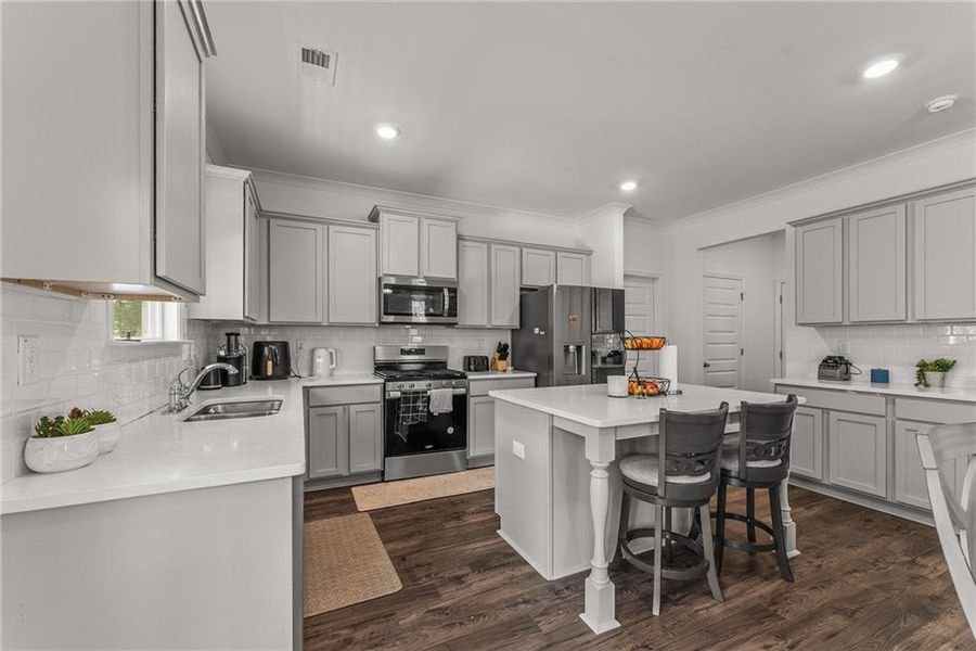Furnished interior view inside a new home in Independence, Loganville (Image 9).
