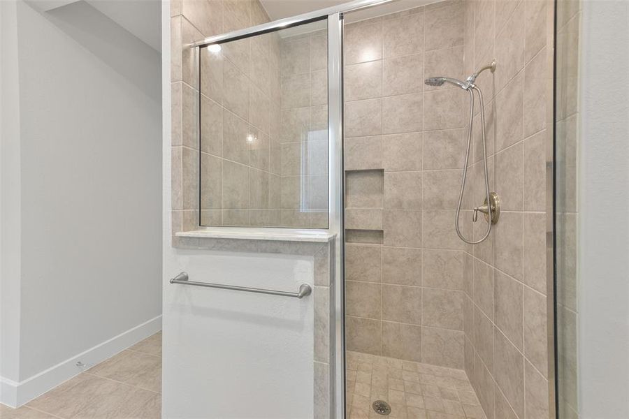 walk-in shower