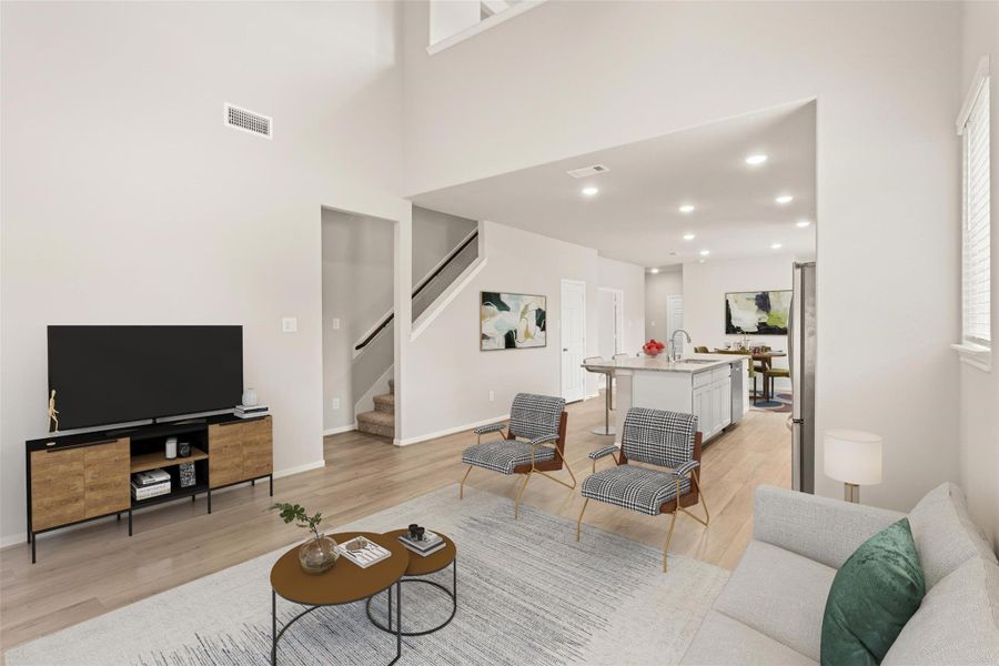 Note: Sample product photo. Actual exterior and interior selections may vary by homesite. Photo may be virtually staged