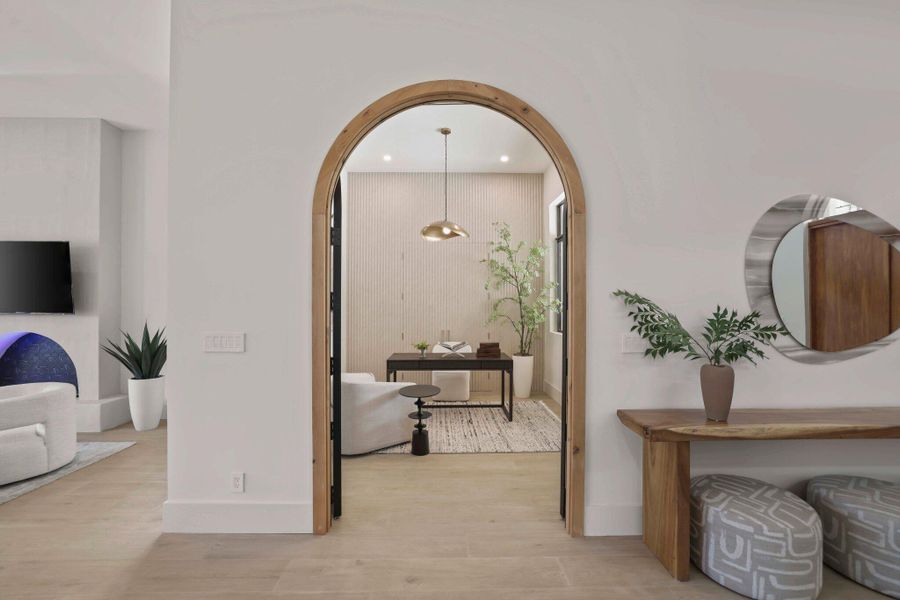 Furnished interior view inside a new home in , Delray Beach (Image 45). Furnished interior view inside a new home in , Delray Beach (Image 45).