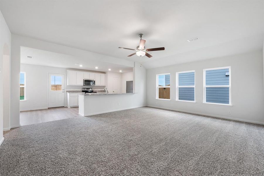 Spacious, unfurnished interior of a new home in Delano Estates, Greenville (Image 4).