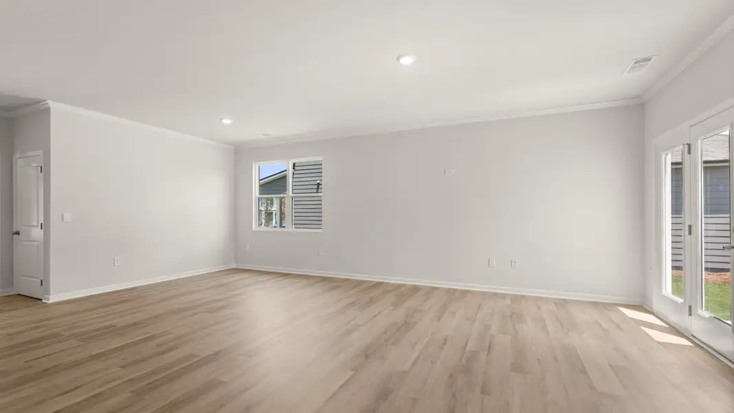 Representative unfurnished interior of a home built from the Irwin ll by D.R. Horton in Braselton Village, Braselton (Image 15).