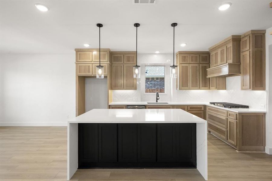 Furnished interior view inside a new home in High Country, Burleson (Image 14).