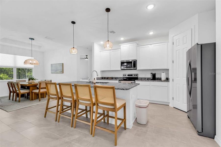 Furnished interior view inside a new home in , Punta Gorda (Image 12).