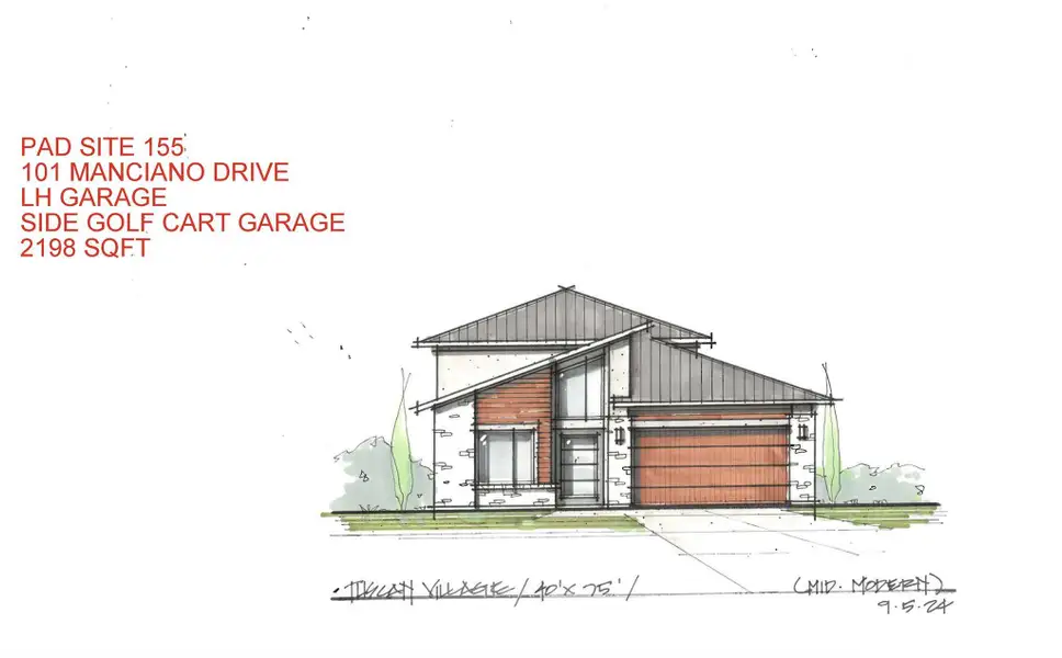 Front exterior of a new home in , Horseshoe Bay, TX, highlighting curb appeal (Image 2). Front exterior of a new home in , Horseshoe Bay, TX, highlighting curb appeal (Image 2).