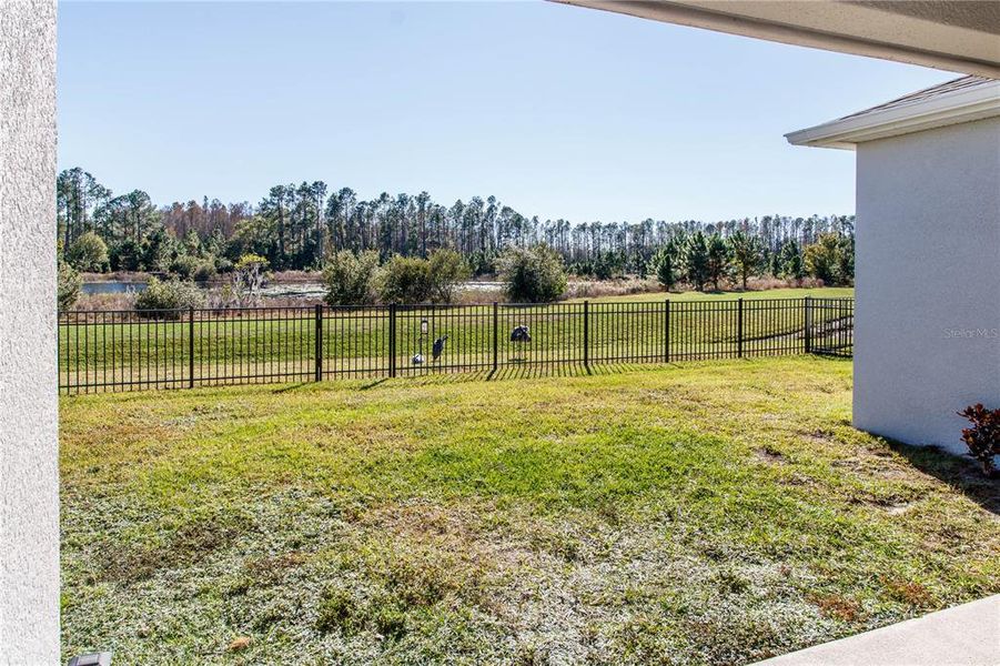 Exterior details and patio area of a home in Deerbrook, Land O' Lakes (Image 4). Exterior details and patio area of a home in Deerbrook, Land O' Lakes (Image 4).