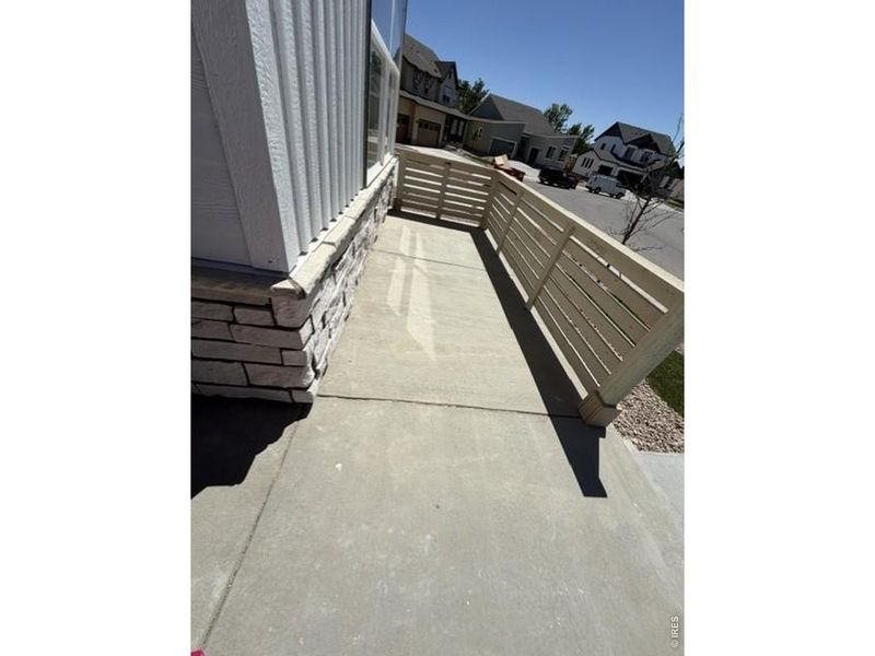Exterior details and patio area of a home in Cherry Meadows, Brighton (Image 3).