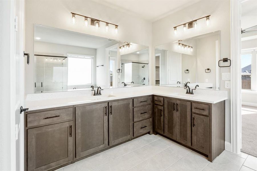 Furnished interior view inside a new home in Ridgepoint, Midlothian (Image 15).