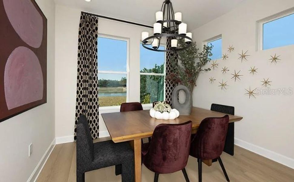 Furnished interior view inside a new home in Skye Ranch Community Group Page, Sarasota (Image 8).