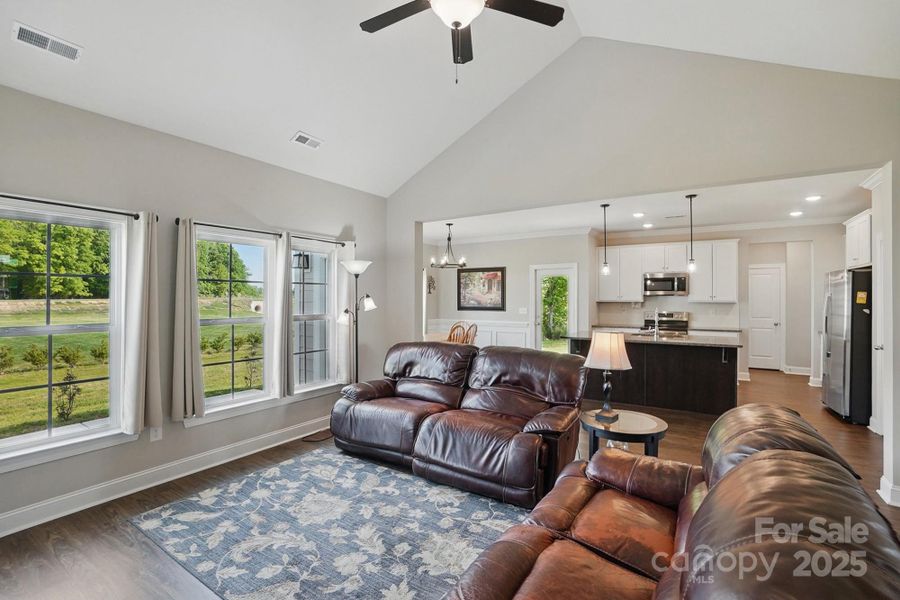 Furnished interior view inside a new home in , Monroe (Image 5).