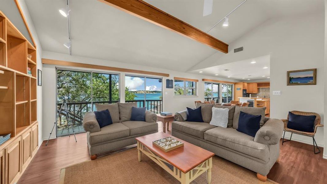 Furnished interior view inside a new home in , Graford (Image 5).