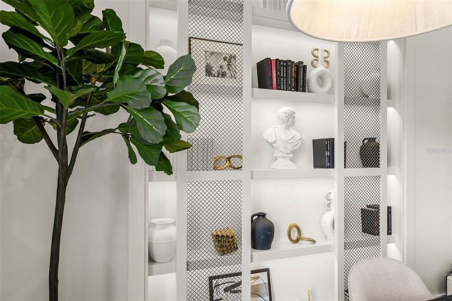 Close-up of interior finishes inside a home in Wild Blue at Waterside, Sarasota (Image 20).