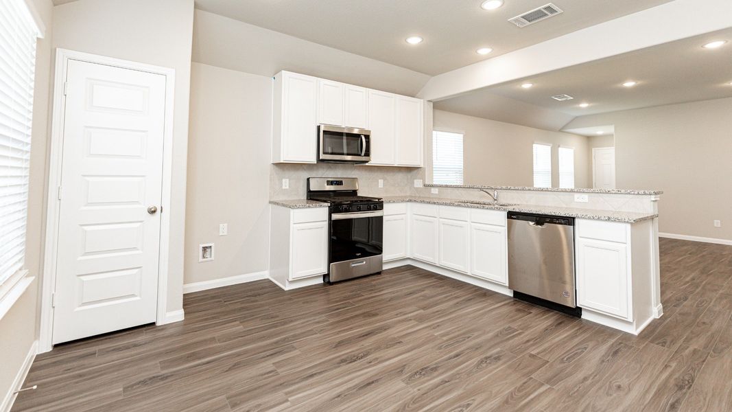 Kitchen and Dining Area