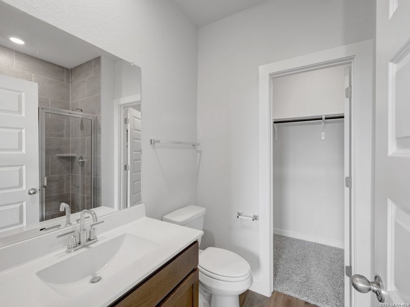 Furnished interior view inside a new home in Fairway Crossing, San Antonio (Image 7).