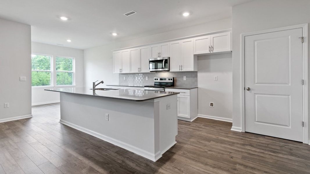 Furnished interior view inside a new home in Baker Farm, Youngsville (Image 5).
