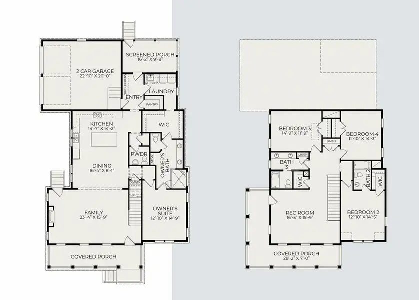 2D floor plan layout of this home in , Charleston, SC (Image 2). 2D floor plan layout of this home in , Charleston, SC (Image 2).