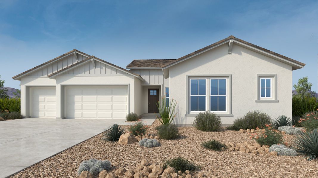 Representative exterior photo of a completed home built from the Catalina by Taylor Morrison in Verdin Summit Collection, Phoenix, AZ (Image 5).