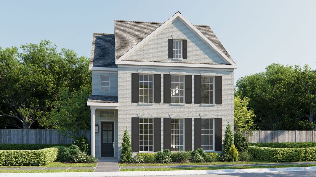 Representative exterior photo of a completed home built from the 3342T by Perry Homes in The Parks at Wilson Creek, Celina, TX (Image 11).