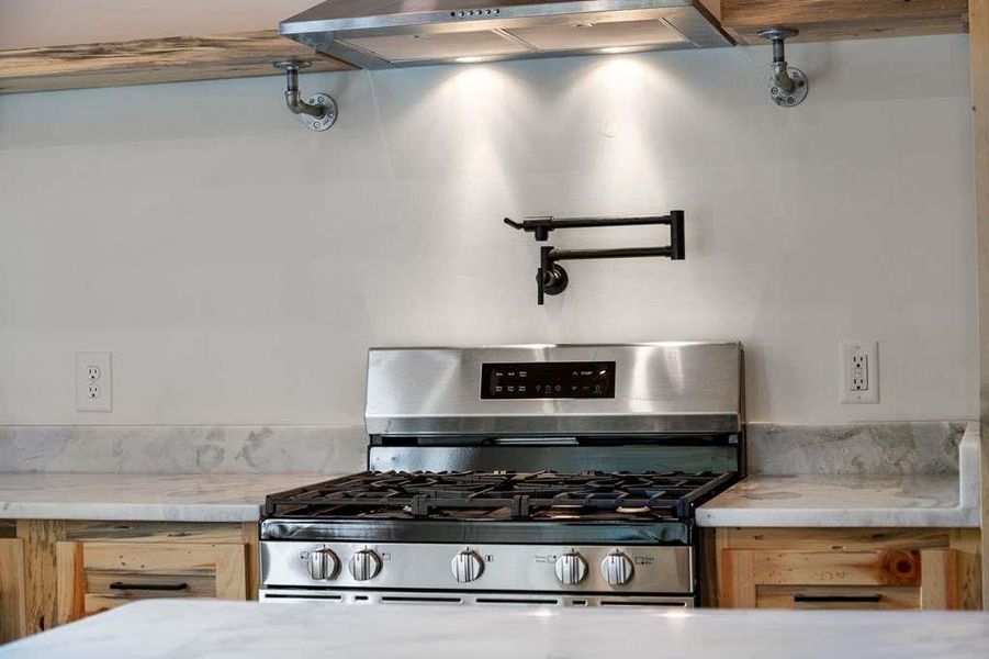 Close-up of interior finishes inside a home in , Mineral Bluff (Image 18).