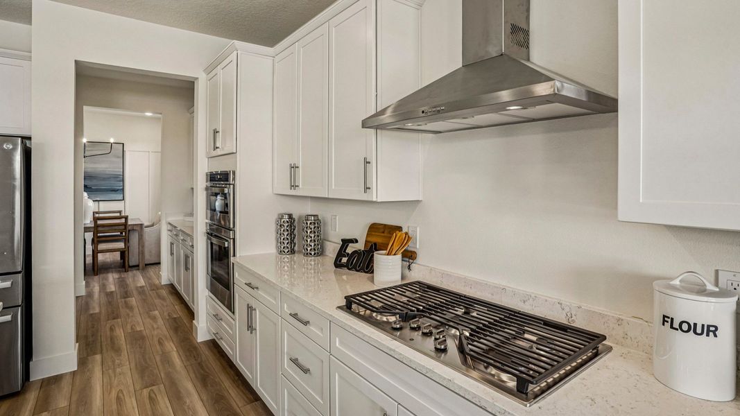 The Oleander Kitchen by DRB Homes in Jacksonville, FL