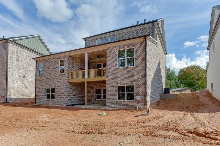 Exterior details and patio area of a home in , Buford (Image 2).