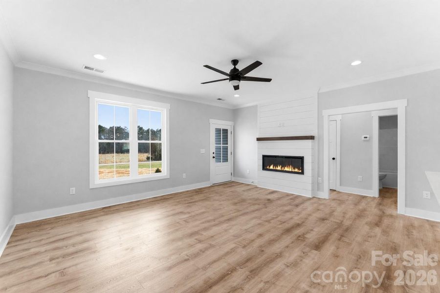 Spacious, unfurnished interior of a new home in , Locust (Image 43). Spacious, unfurnished interior of a new home in , Locust (Image 43).