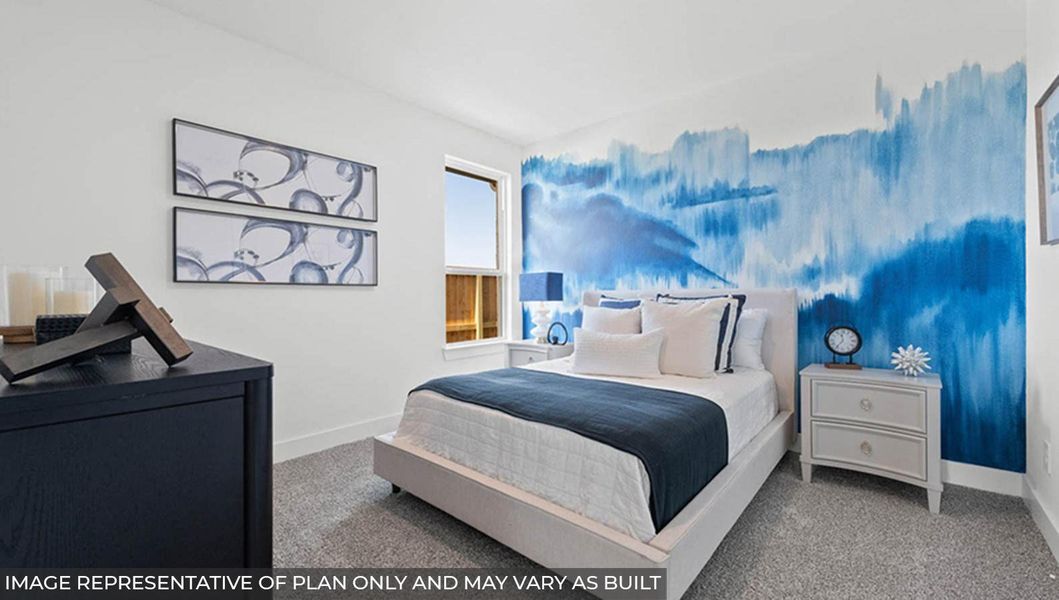 Furnished interior view inside a new home in River Ranch Estates, Dayton (Image 17).