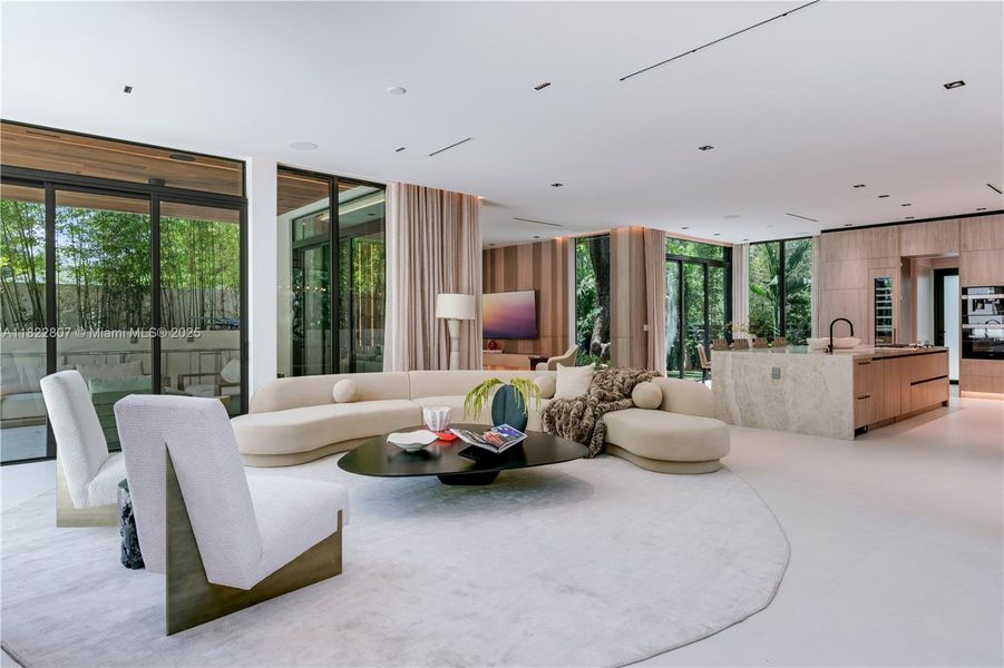 Furnished interior view inside a new home in , Miami (Image 28). Furnished interior view inside a new home in , Miami (Image 28).