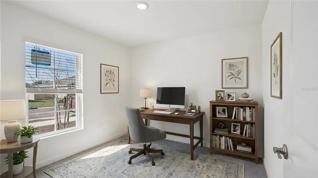 Furnished interior view inside a new home in Sunset Hills, Summerfield (Image 8).