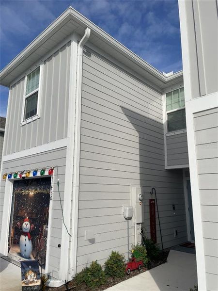 Exterior details and patio area of a home in , New Port Richey (Image 21). Exterior details and patio area of a home in , New Port Richey (Image 21).