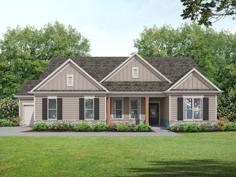 Representative exterior photo of a completed home built from the The Rosewood II by My Home Communities in Cotton Creek, Good Hope, GA (Image 2). Representative exterior photo of a completed home built from the The Rosewood II by My Home Communities in Cotton Creek, Good Hope, GA (Image 2).