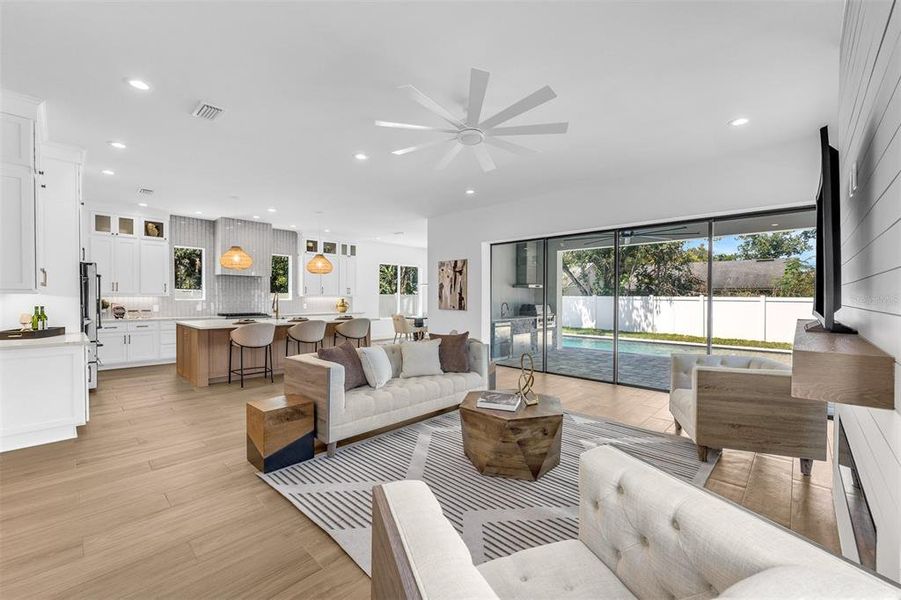 Furnished interior view inside a new home in , Winter Park (Image 10). Furnished interior view inside a new home in , Winter Park (Image 10).