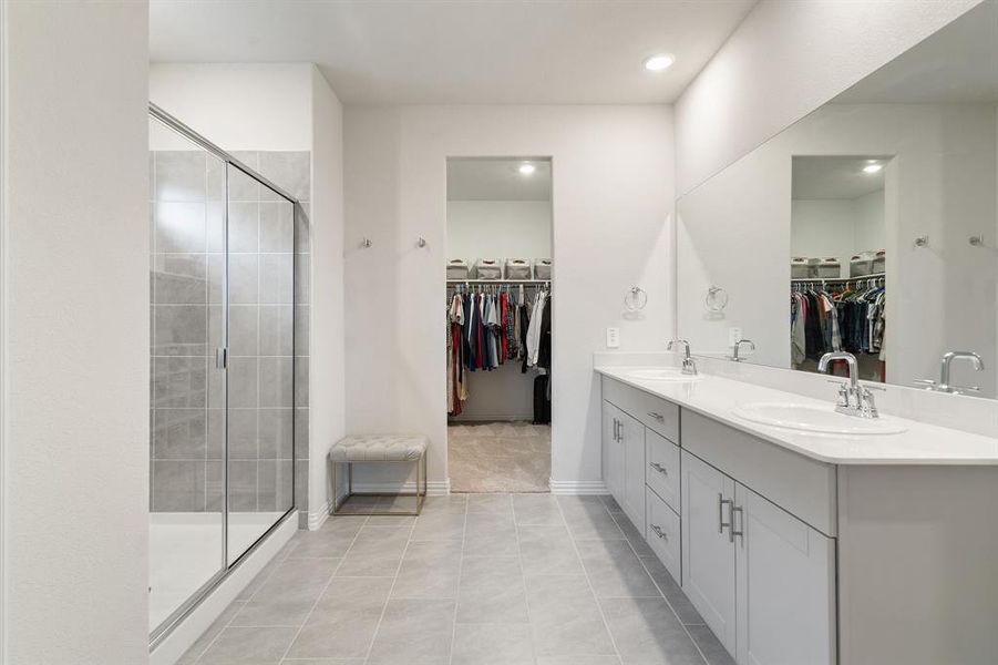 Furnished interior view inside a new home in Northstar, Haslet (Image 5).