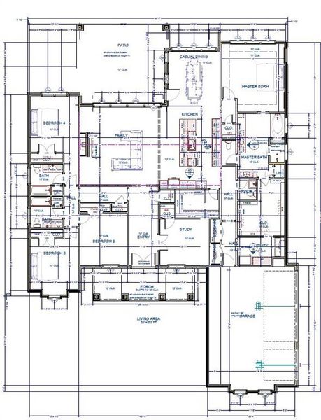 Floor Plan 1 includes additional SF added to the living room and dining, Extended Patio and Impressive Vaulted Ceilings