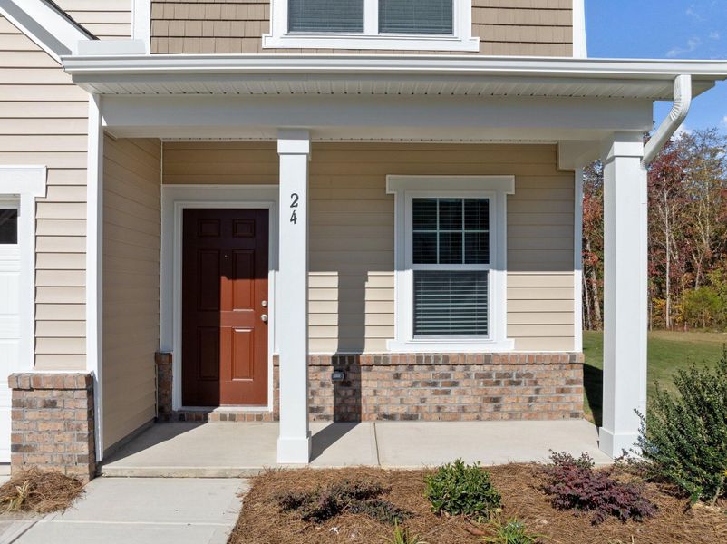 Representative exterior details of a home built from the Radiance by Starlight Homes in Crescent Mills, Wilson's Mills (Image 3).